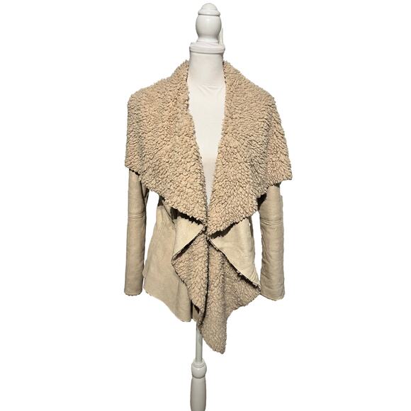 Anthropologie Others Follow Native Roots Sherpa Jacket Penny Lane Medium boho - Picture 4 of 11